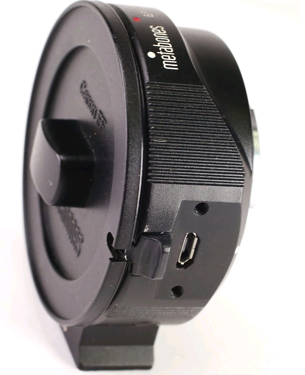 Camera e to ef metabones mount 
