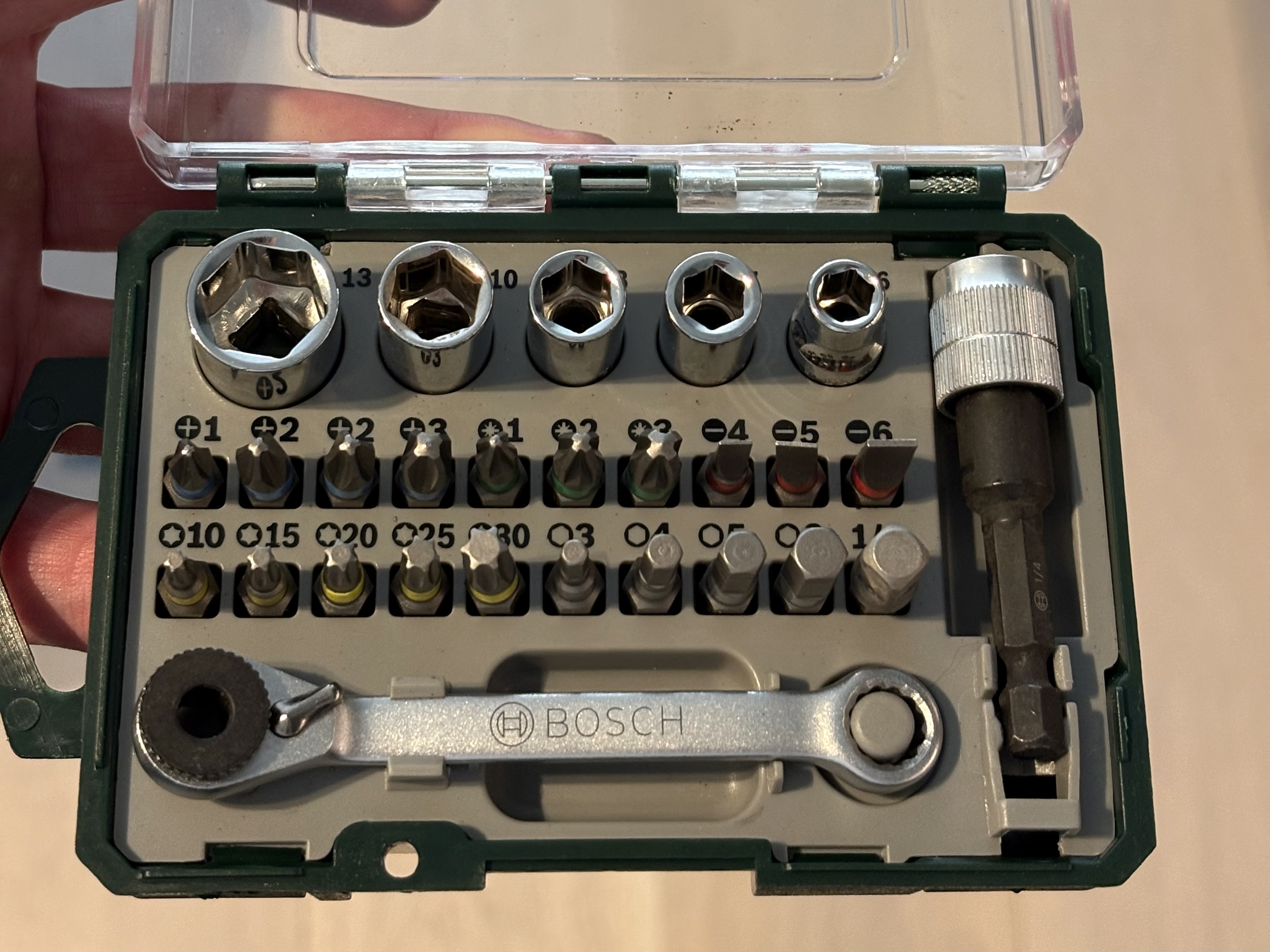 Pipesett 6, 7, 8, 10 og 13 mm