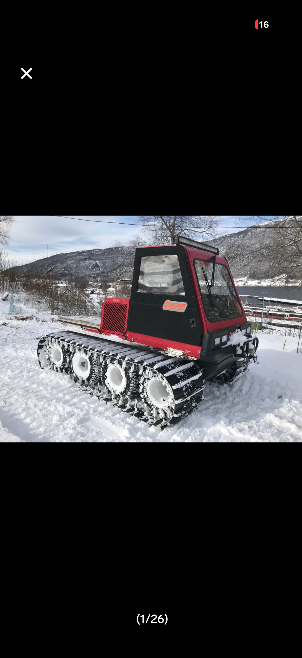 Leie argo centaur 8x8 med belter – kommer frem der andre stopper!