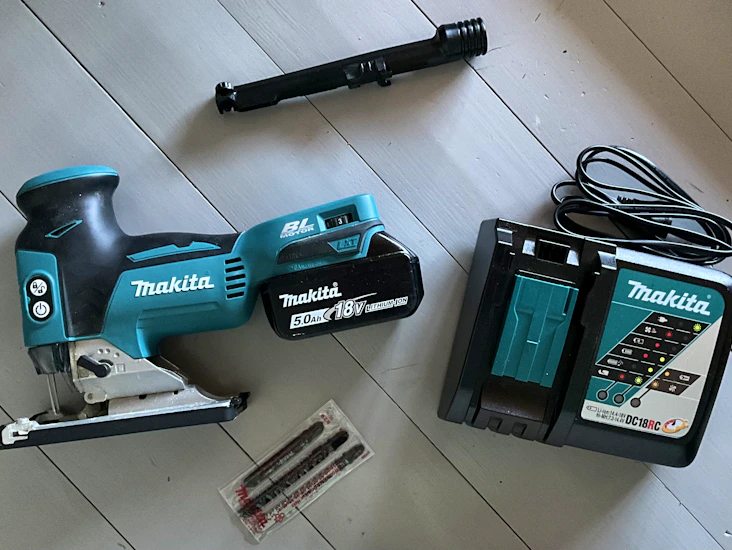 Makita djv181 pistosaha/kuviosaha