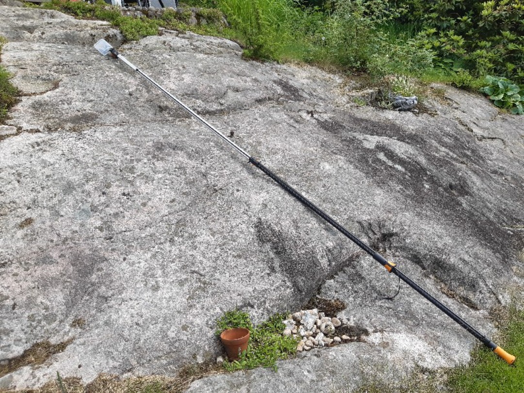 Teleskop klippare utan motor och batteri