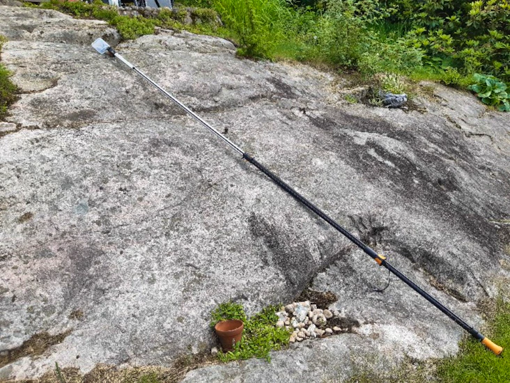 Teleskop klippare utan motor och batteri