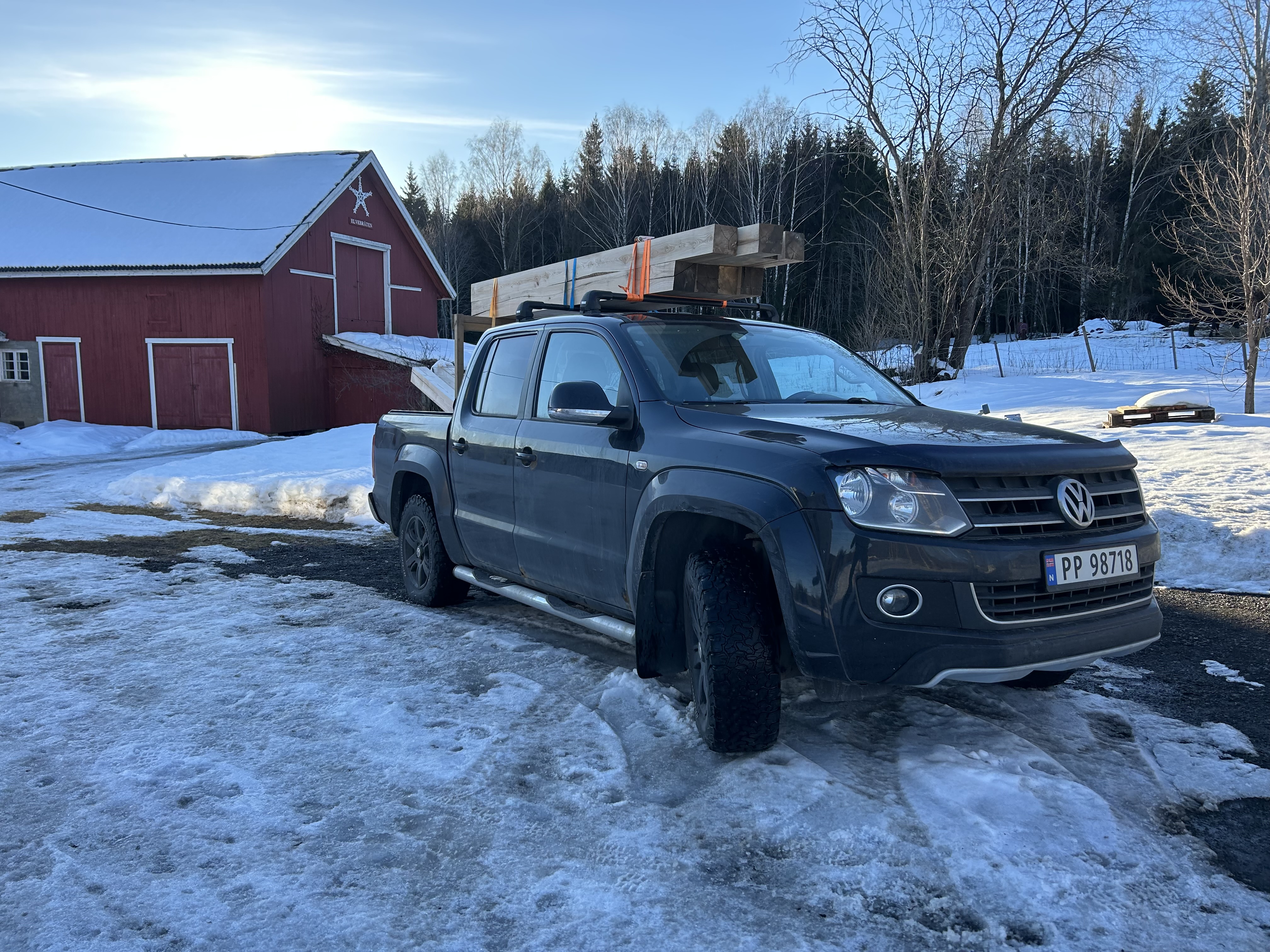 Vw amarok pick-up leies ut