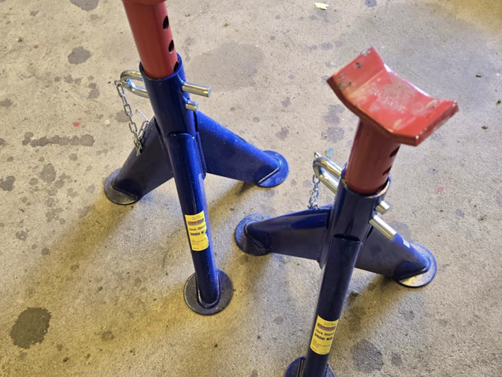 Pallbockar 3 ton, 2 st.