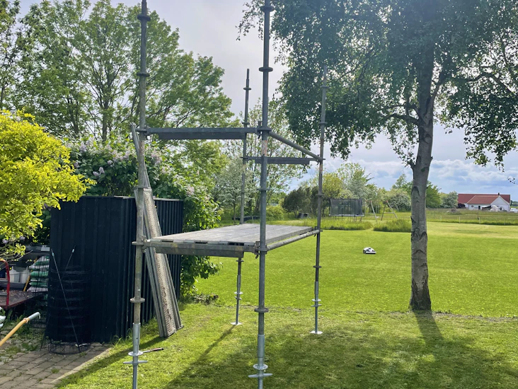 Byggställning 4m arbetshöjd