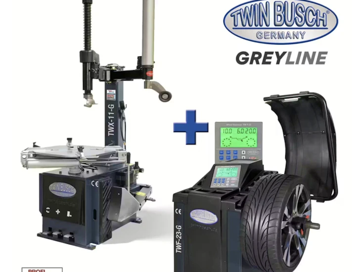 Däckmaskin o däckbalanserare