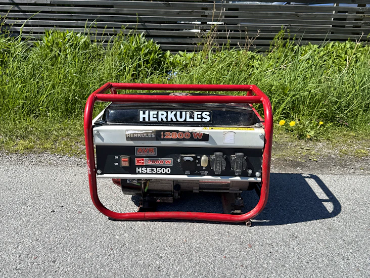 Generator & elverk 2800w - herkules hse 3500