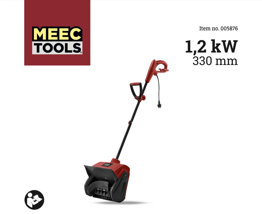 Elektrisk snøskuffe / spade