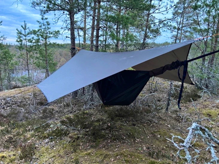 Hennessy expedition hammock inkl stor tarp.