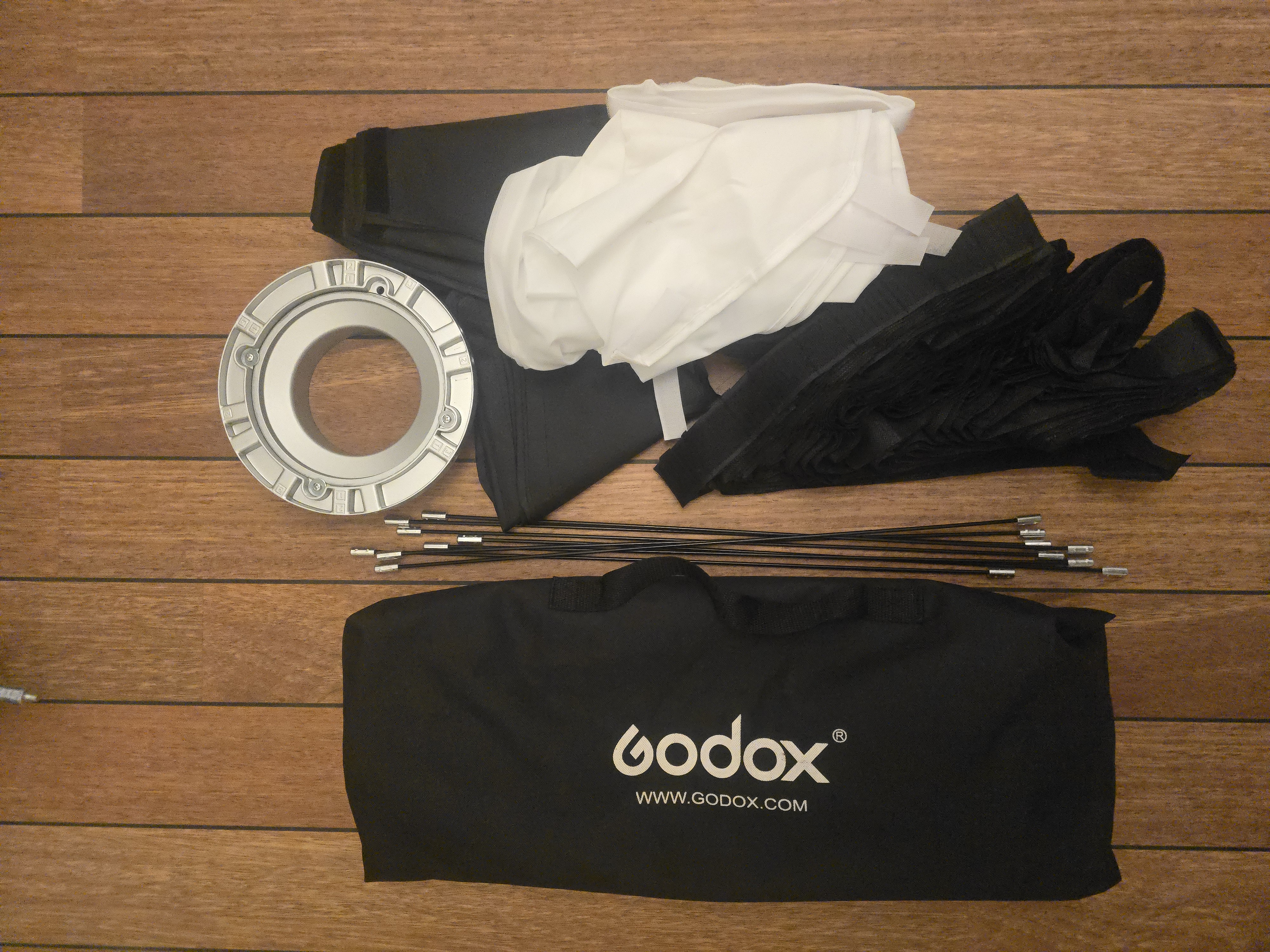 Godox softbox 90cm : bowens mount