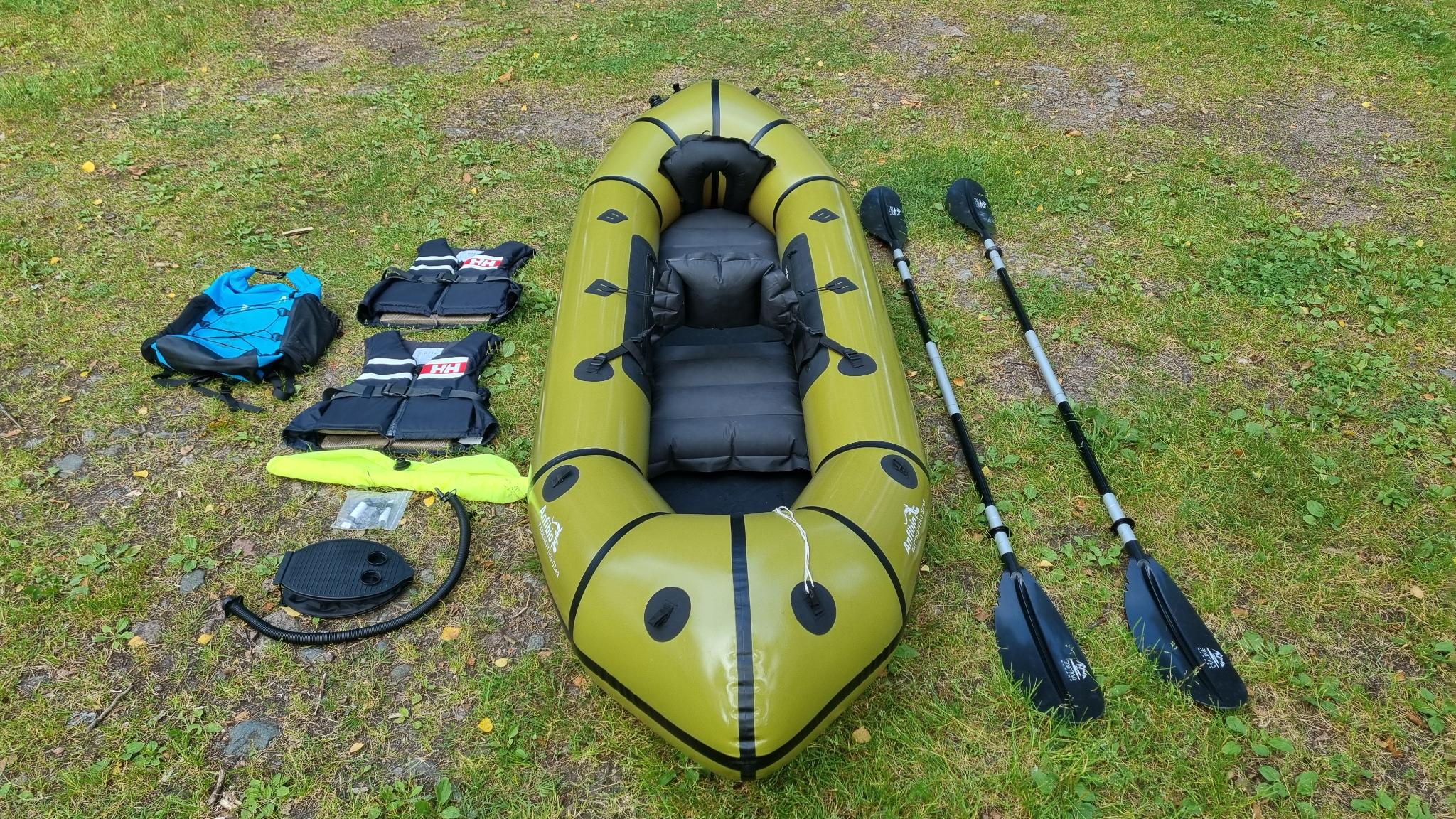 Packraft sigma txl+ / kajakki / 2 hlö (kayak / 2 persons)