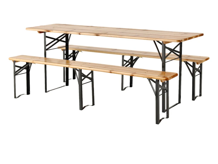 Bord och bänkset, 2 stycken