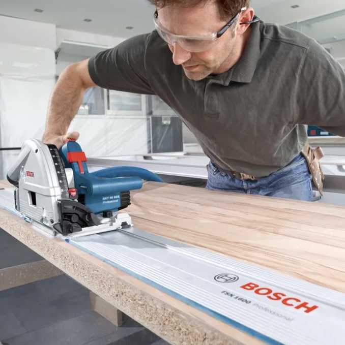 Bosch dykksag med skinner