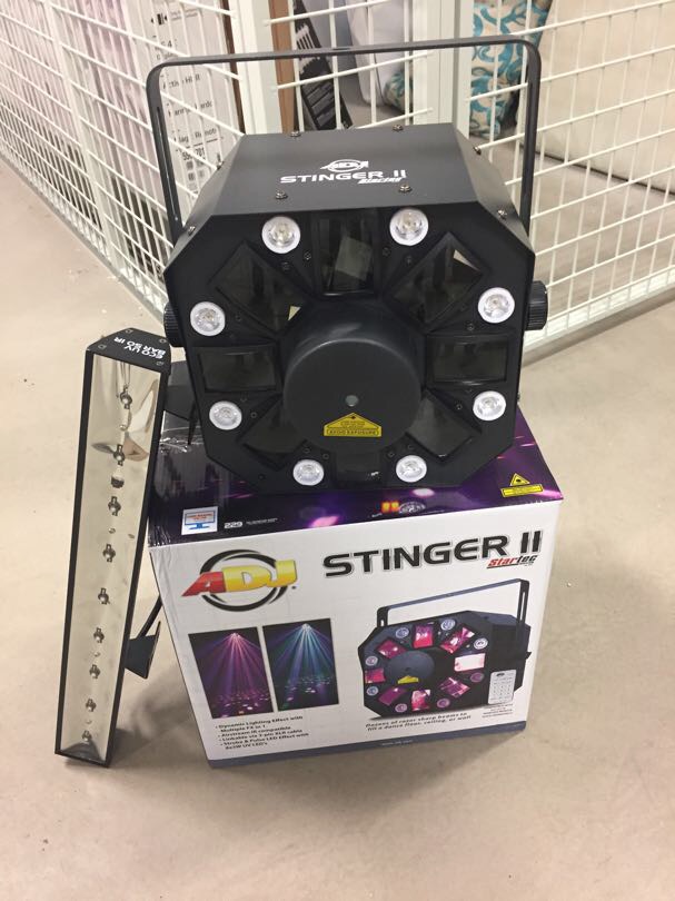 Ljuspaket, uv, laser och moonflower