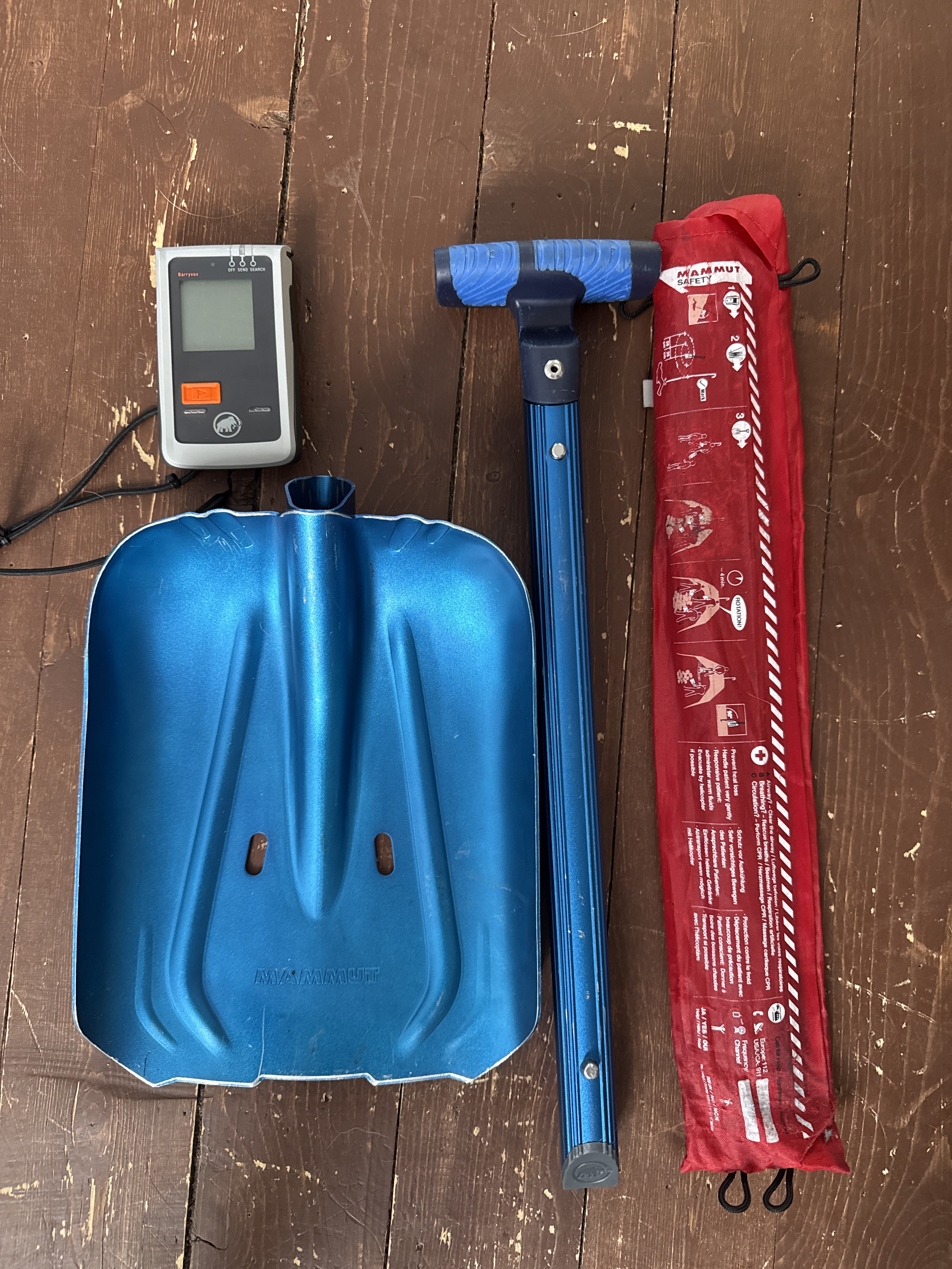 Lavinpaket med barryvox 