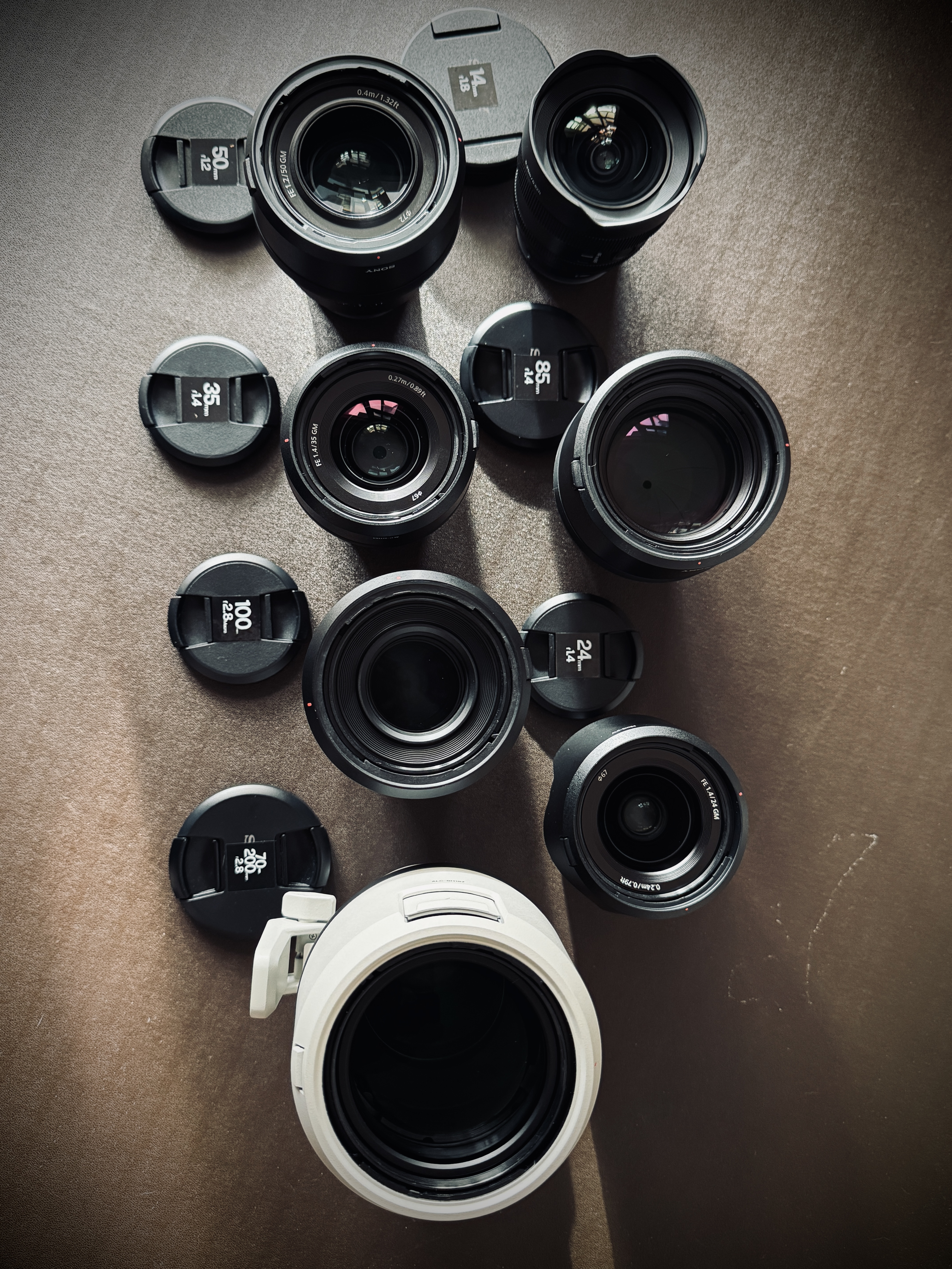 Sony g-master 7 lens set