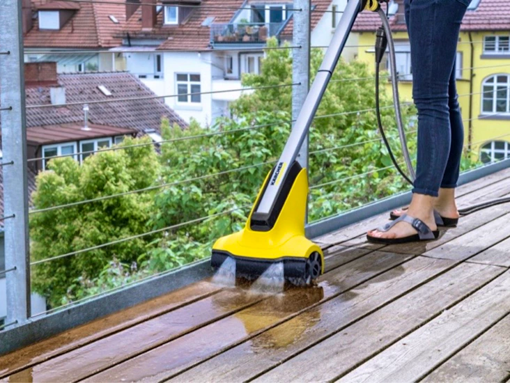 Kärcher elektrisk terrassborste