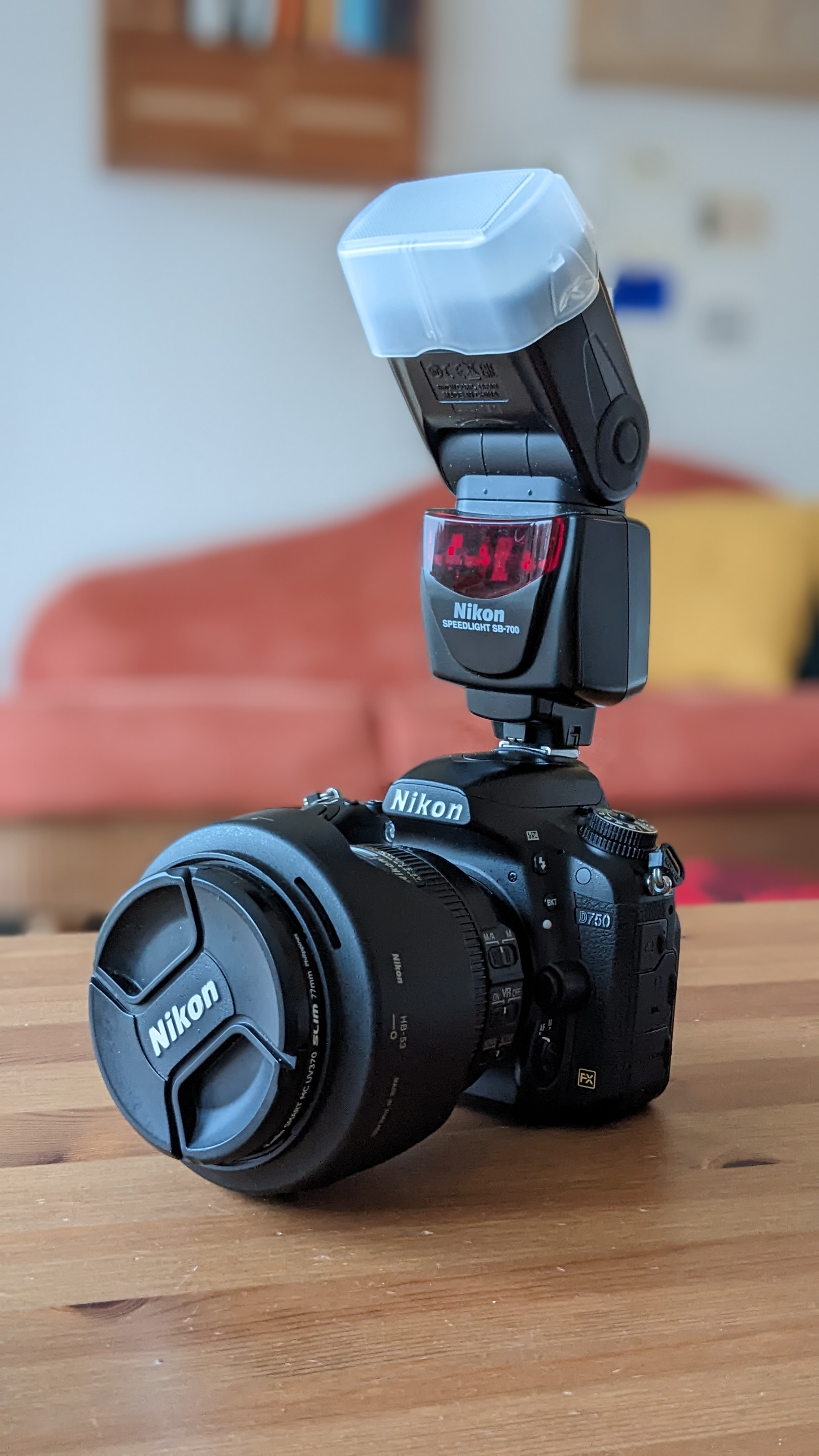Nikon d750 med tillbehör 