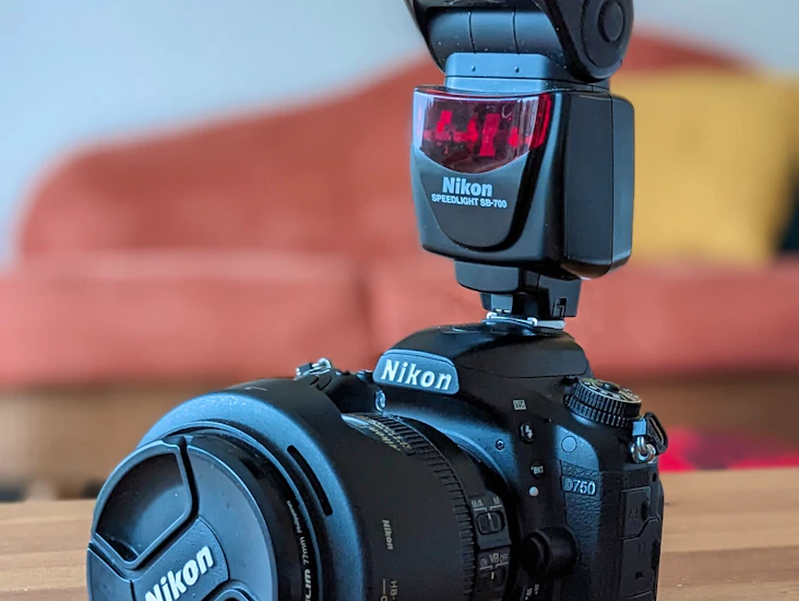 Nikon d750 med tillbehör
