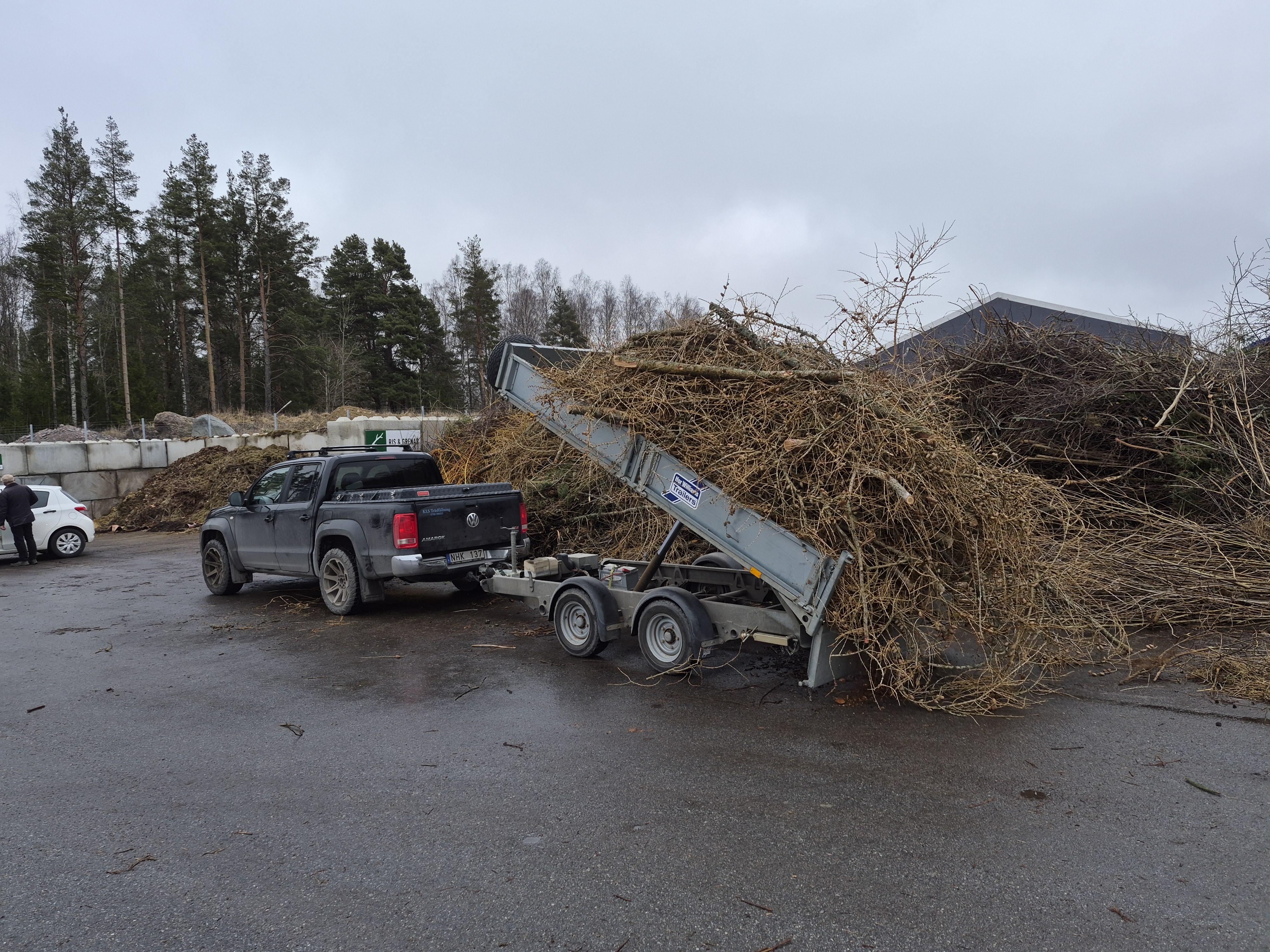 Tippkärra 3500kg