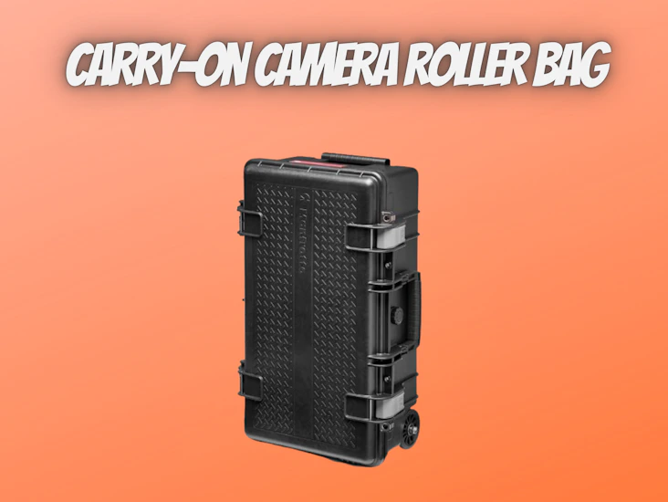 Lowlid carry-on camera roller bag peli case