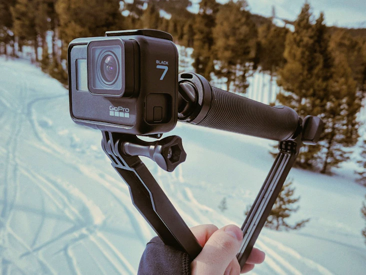 Gopro 7 med ulike fester