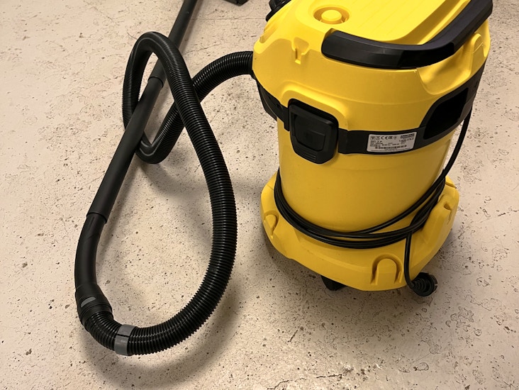 Kärcher wd 3 p våt- och torrdammsugare – hög kapacitet för grovrengöring