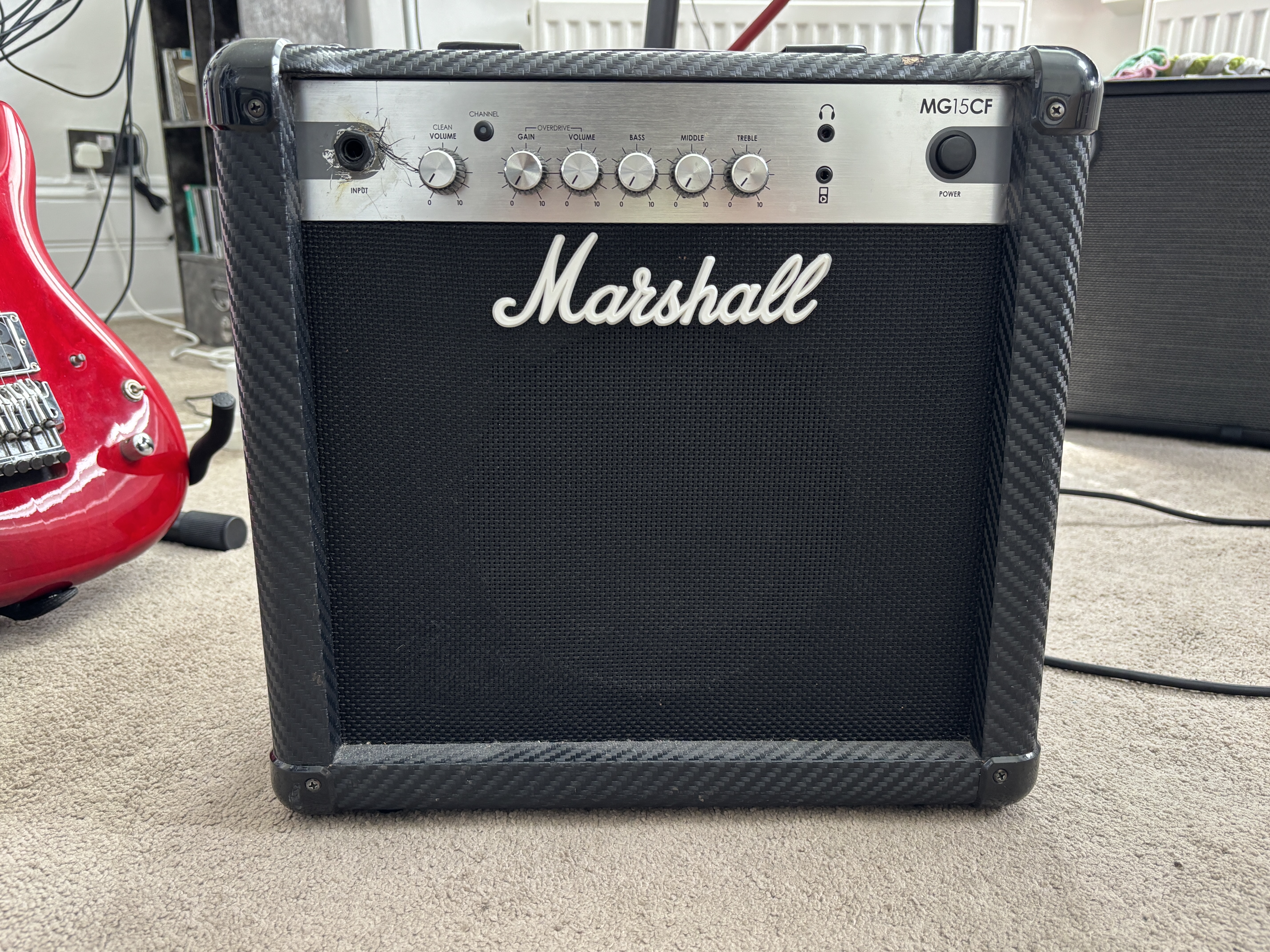 Marshall mg15cf guitar amp