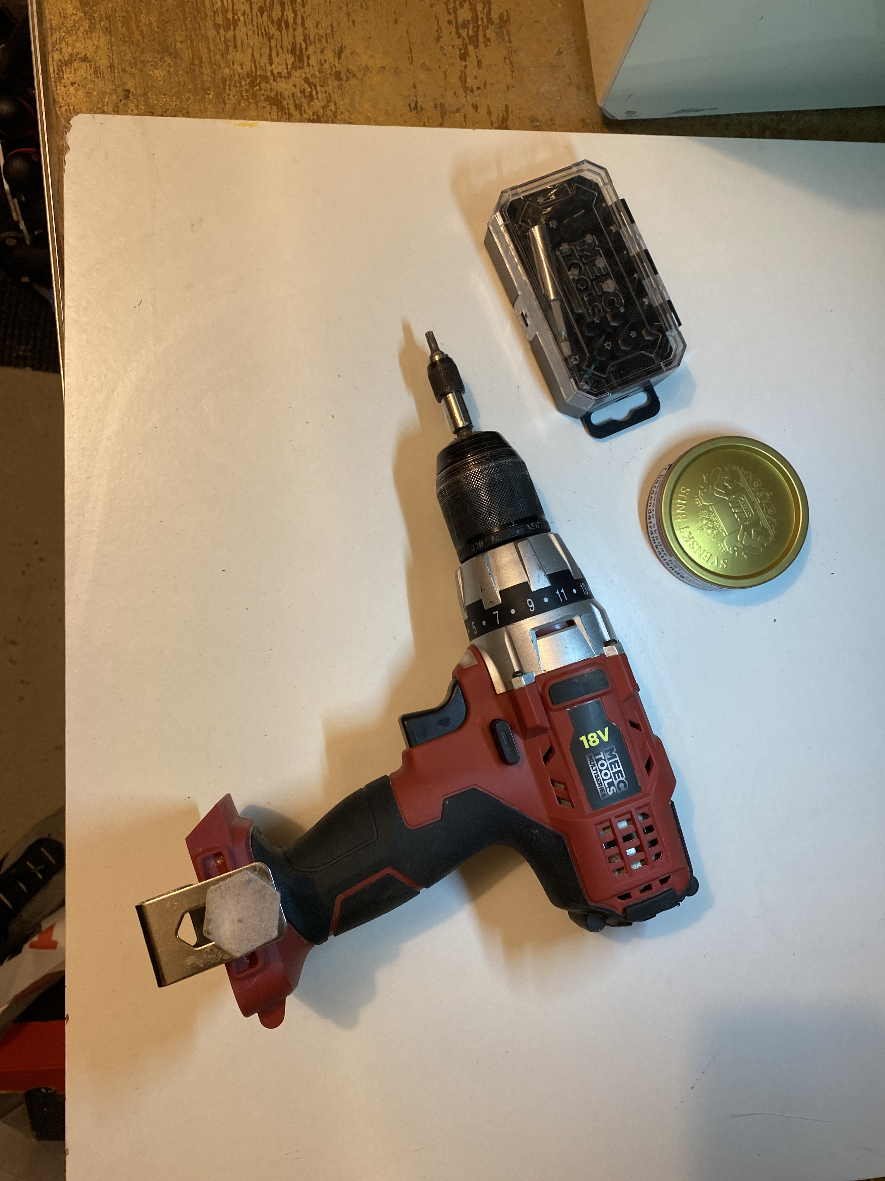 Skruvdragare batteridriven 