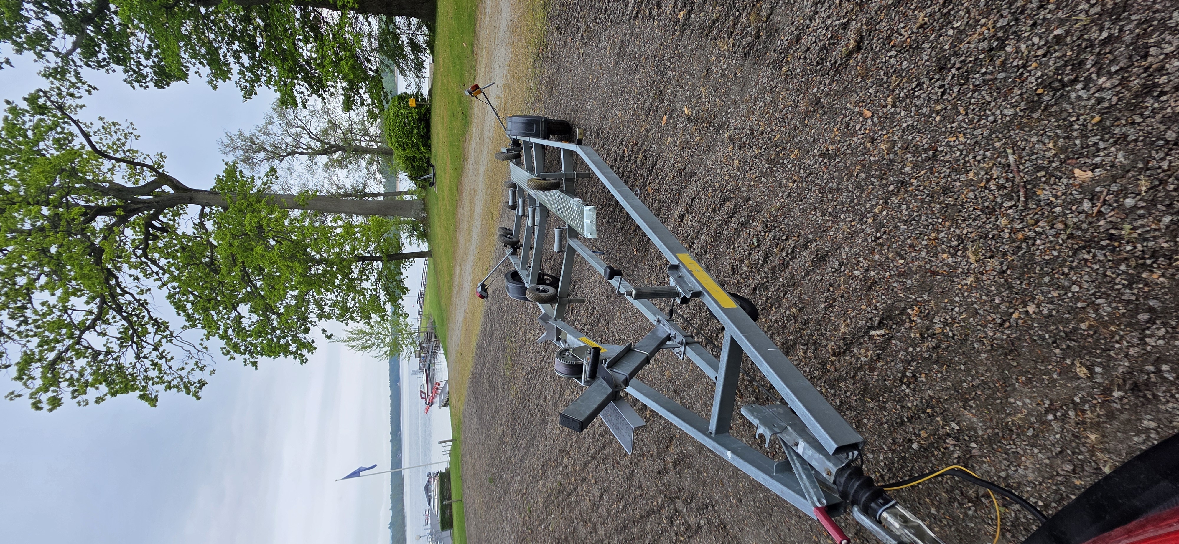 Båttrailer 80 km/h
