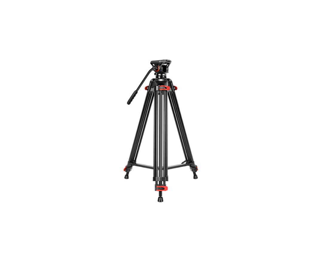 Stadigt stativ med videohuvud - tripod