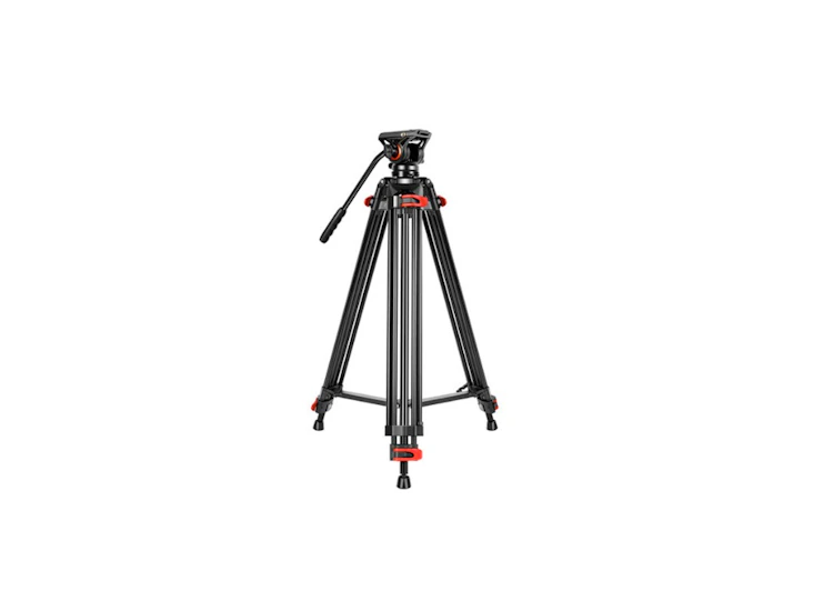 Stadigt stativ med videohuvud - tripod