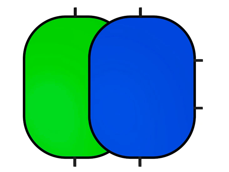 Green / blue screen backdrop background ( 100x150cm) with stand