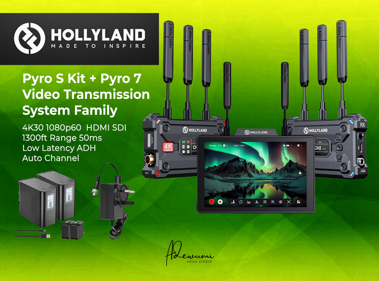 New pyro series from hollyland