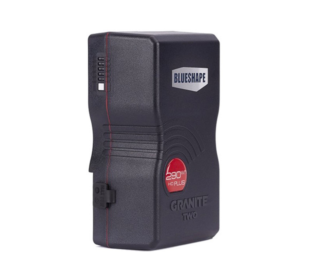 1 stk 290wh blueshape v-mount batteri + lader
