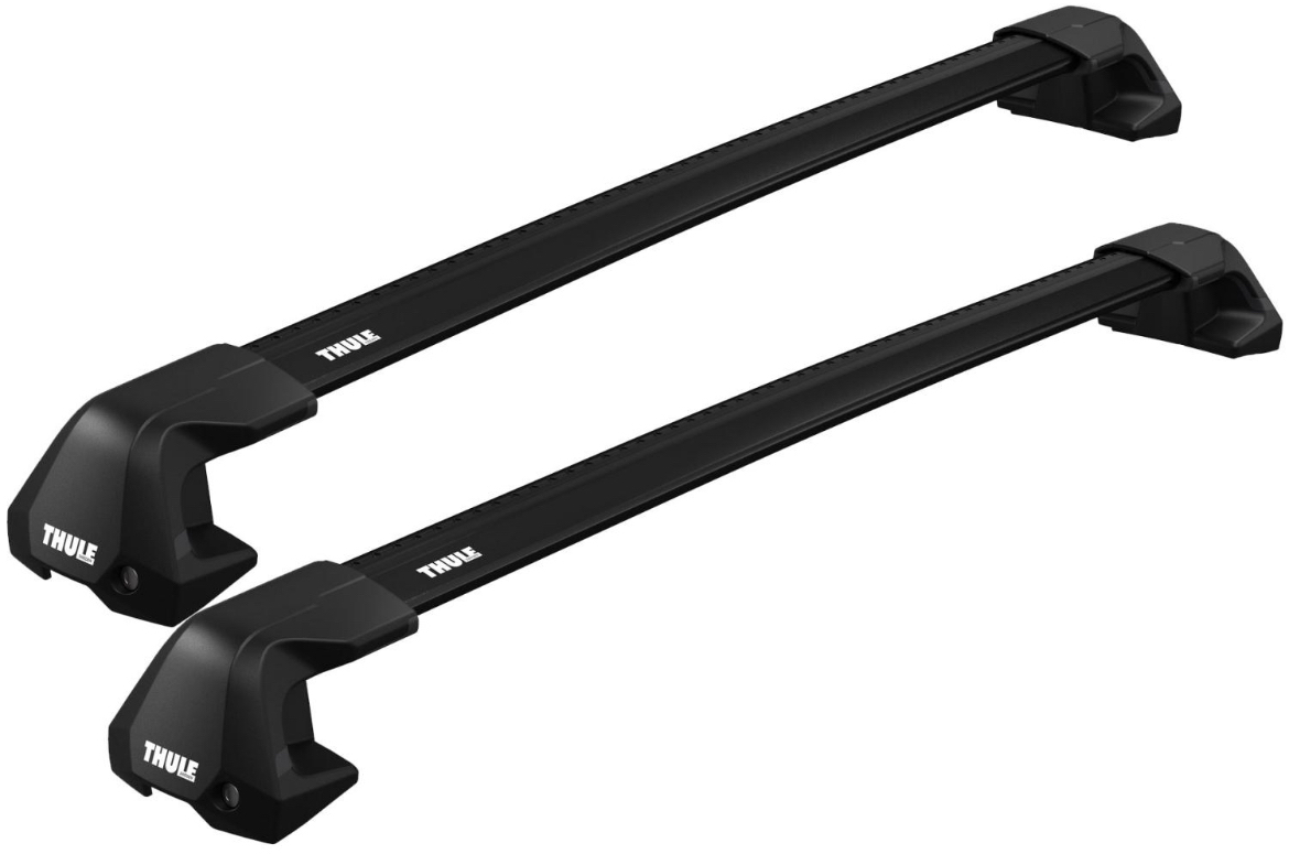 Polestar 2 svarta thule wingbar edge