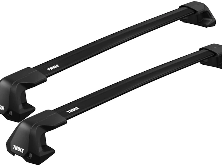 Polestar 2 svarta thule wingbar edge