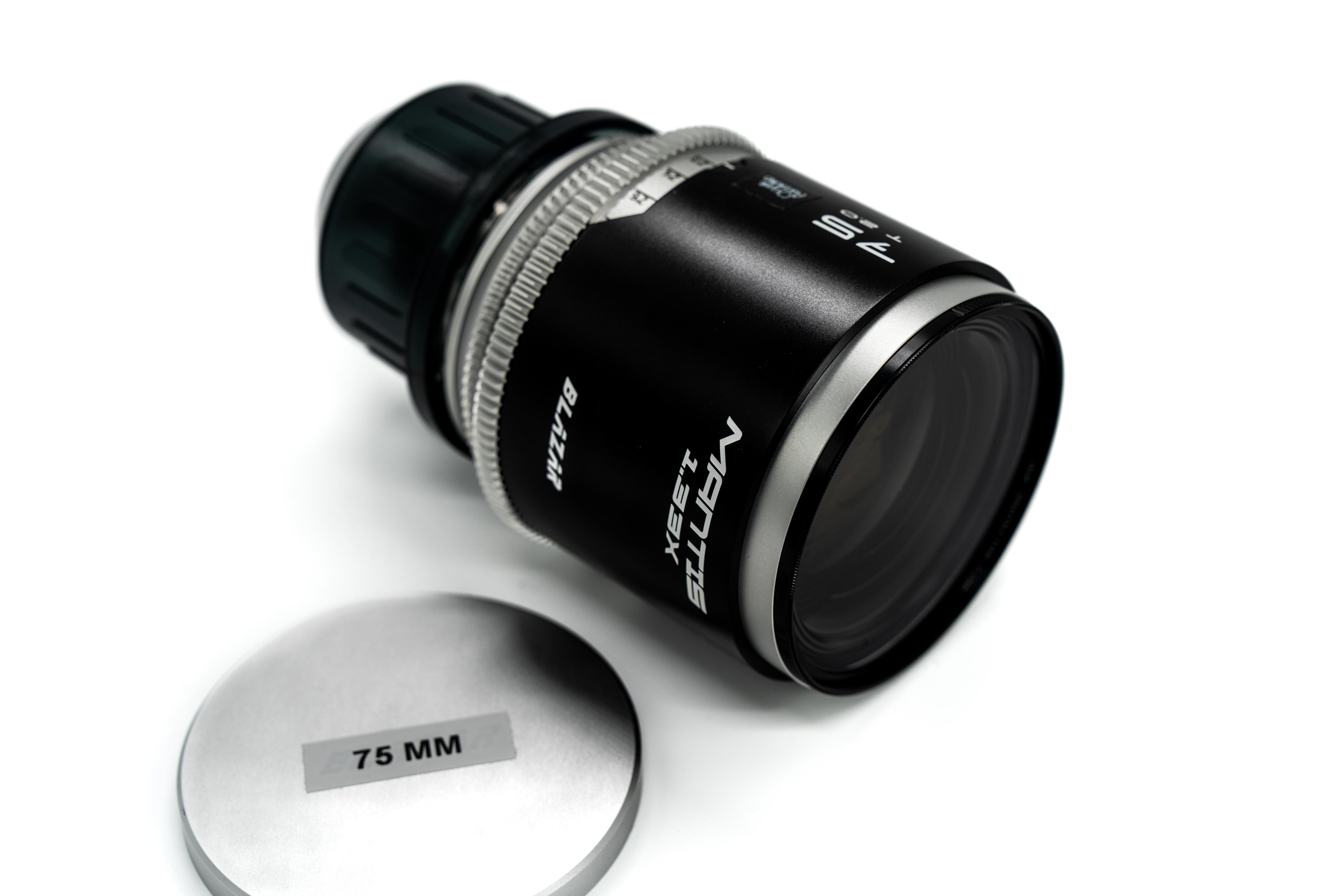 Blazar mantis 1.33x ff anamorphic - 75mm t 2.0 pl-mount