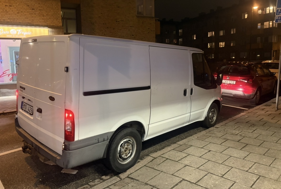 Ford transit skåpbil uthyres – malmö