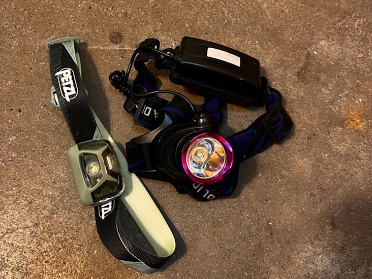 Hodelykt med god lumen