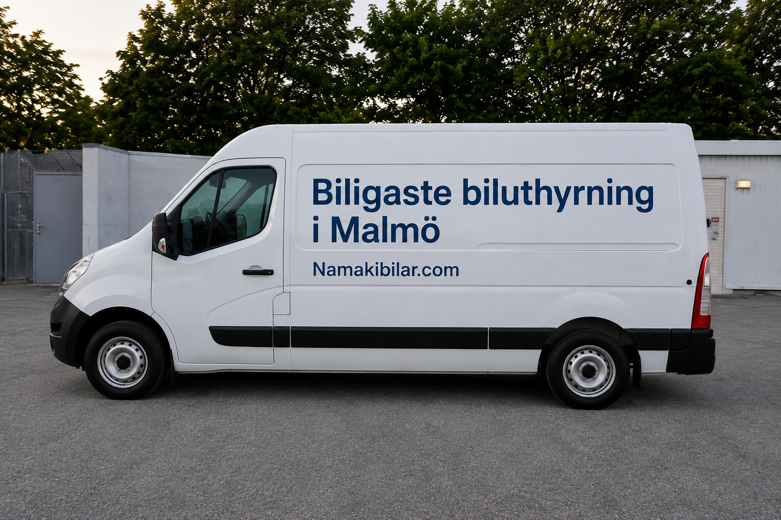 Lätt lastbil inkl 100km, automatväxellåda