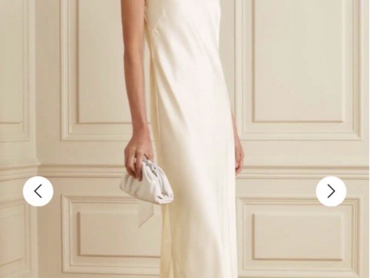 Lekker selskapskjole/brudekjole leies ut