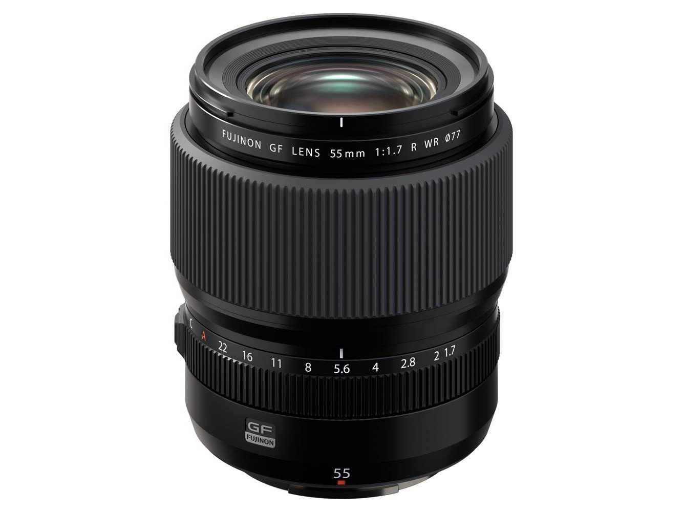 Fujifilm fuji gf 55mm f1.7 r wr lens for gfx