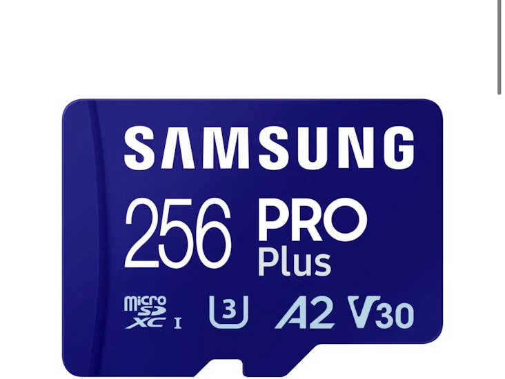 Samsung pro plus micro sd 256gb