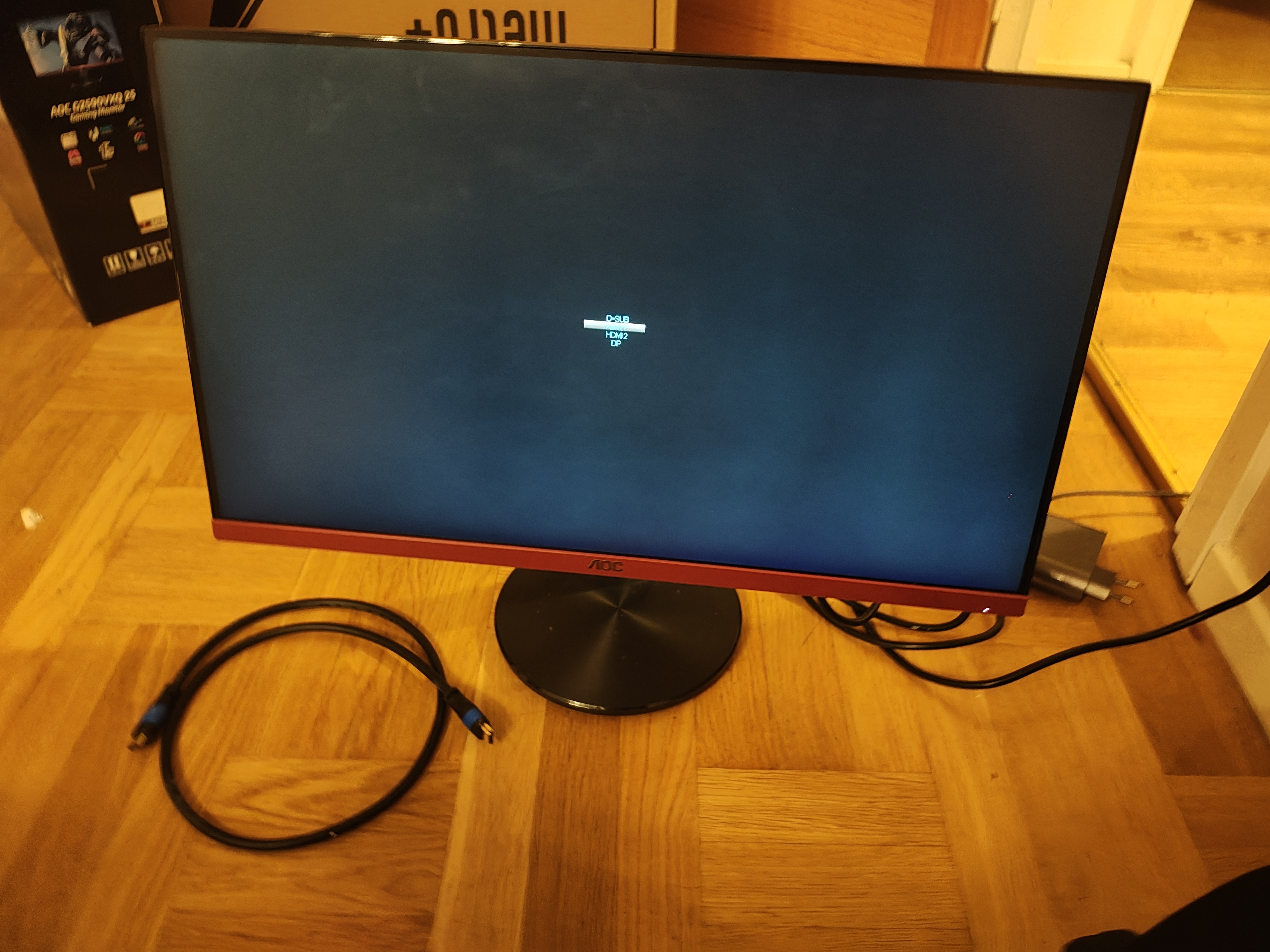 Aoc g2590vxq gaming monitor
