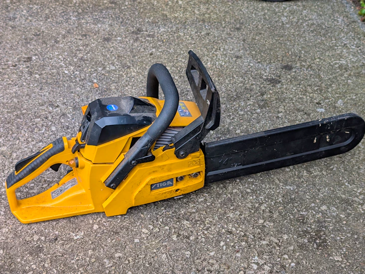 Bensindriven motorsåg stiga sp372