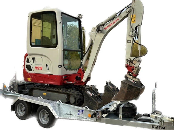 Minigrävare takeuchi tb216