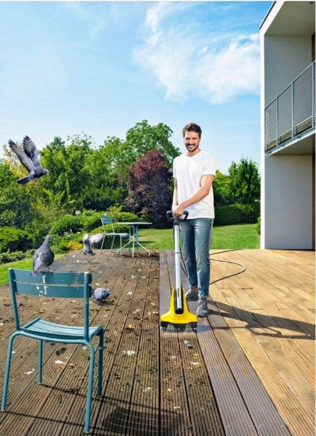 Terrasstvätt pcl4 t-cleaner 2 in1