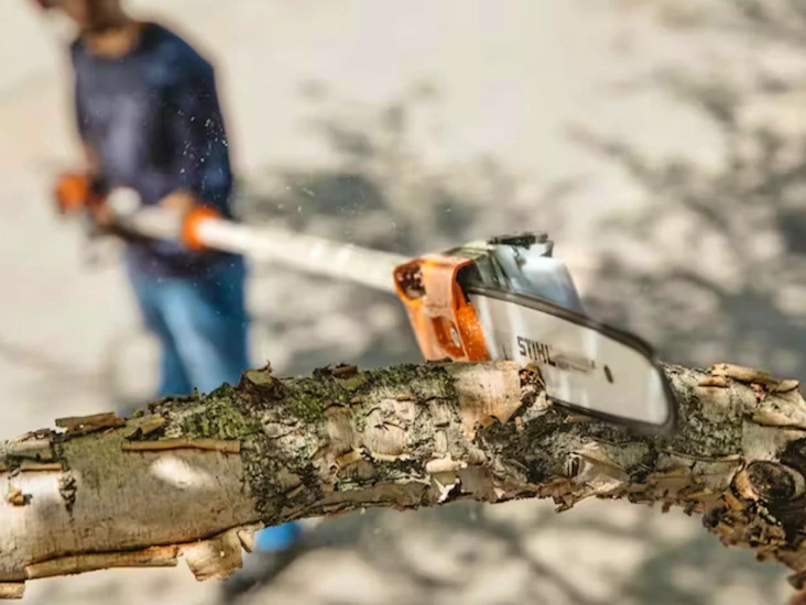 Kraftig stihl grensag - bensindrevet