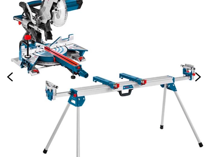 Kap/gersåg + sågbord bosch gsm 8 prof